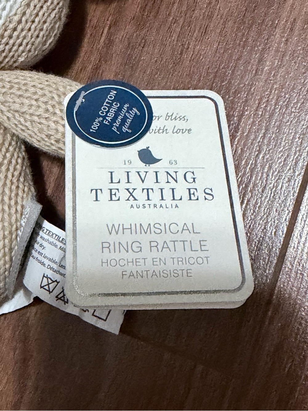 Cotton Knitted Rattles - Picture 2 of 3